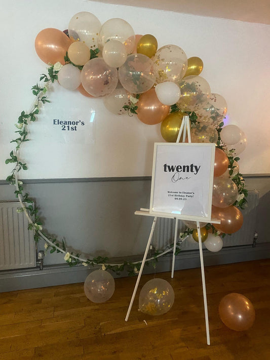 Welcome To Personalised Name Any Birthday Party Wall Decor Print-0