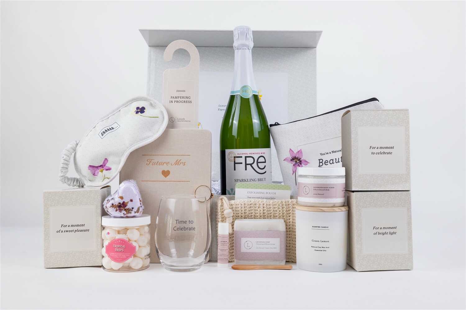Bride to be gift box, Bridal shower gift basket-5