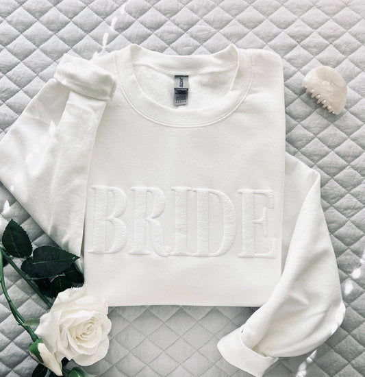 Bride Sweatshirt | Bride-to-Be Shirt | Bridal Shower Gift: Medium